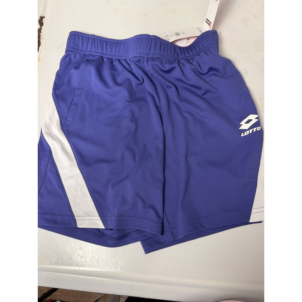 Lotto  Purple Athletic Shorts Mesh Panels Size‎ Medium 10-12 NWT